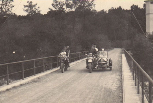 Il ponte sul Sangone anno 1961
