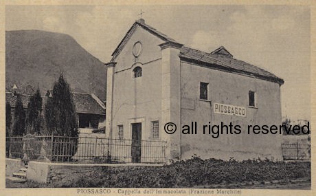 Cappella dell'Immacolata Frazione Marchile