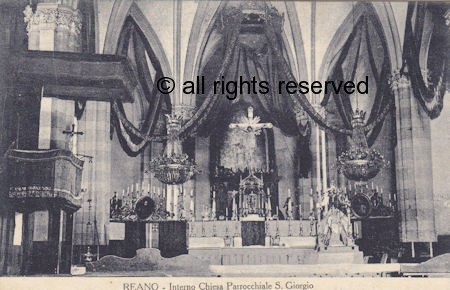 Interno della Chiesa Parrocchiale di San Giorgio