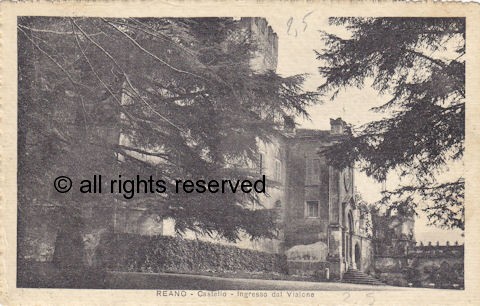 Castello - ingresso dal vialone