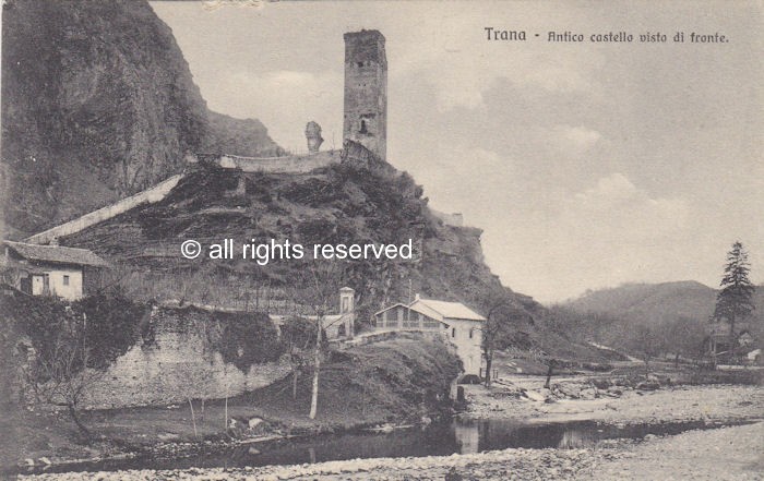 Il molino del talco - viaggiata 1911